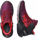 Women's Hiking Boots Outpulse Mid Gore-Tex Grape Wine-Ice-Poppy Red - Image 6