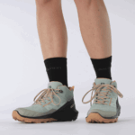 Women's Hiking Boots Outpulse Mid Gore-Tex Iron-Ebony-Blazing Orange - Image 7