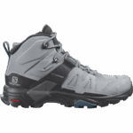 Women's Hiking Boots X Ultra 4 Mid Gore-Tex Quarry-Black-Legion Blue