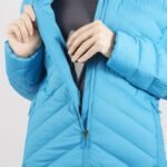 Women's Insulated Jacket Hoodie Essential Xwarm Down Barrier Reef - Image 5