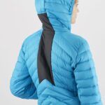 Women's Insulated Jacket Hoodie Essential Xwarm Down Barrier Reef - Image 7