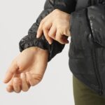 Women's Insulated Jacket Hoodie Essential Xwarm Down Black-He - Image 9