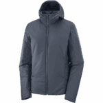 Women's Insulated Jacket Hoodie Outrack Insulated Ebony - Image 3