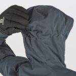Women's Insulated Jacket Hoodie Snow Rebel Ebony - Image 7