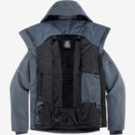 Women's Insulated Jacket Hoodie Speed Ebony-Black - Image 7