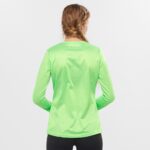 Women's Long Sleeve T-Shirt Agile Green Gecko-Nocturne - Image 3