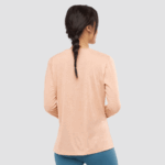 Women's Long Sleeve T-Shirt Agile Sirocco-Shell-Heather - Image 2