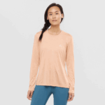 Women's Long Sleeve T-Shirt Agile Sirocco-Shell-Heather