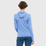 Women's Long Sleeve T-Shirt Hoodie Essential Seamless Provence-Serenity - Image 2