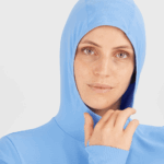 Women's Long Sleeve T-Shirt Hoodie Essential Seamless Provence-Serenity - Image 3