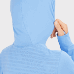 Women's Long Sleeve T-Shirt Hoodie Essential Seamless Provence-Serenity - Image 4