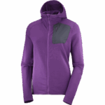 Women's Midlayer Jacket Hoodie Essential Lightwarm Hooded Crown Jewel - Image 6