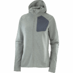 Women's Midlayer Jacket Hoodie Essential Lightwarm Hooded Sedona Sage-Ebony - Image 6