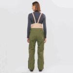 Women's Pants Stance 3L Bib Olive Night-Sirocco - Image 2