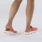 Women's Recovery Shoes Reelax Slide 5.0 Persimon-White-Almond Cream - Image 7