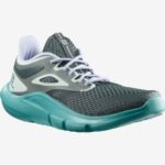 Women's Running Shoes Predict Mod Ebony-Meadowbrook-Purple Heather - Image 2