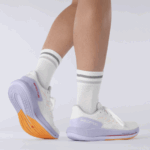 Women's Running Shoes Spectur White-Purple-Blazing Orange - Image 8