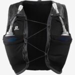 Women's Running Vest With Flasks Included Active Skin 8 Black-Ebony - Image 4
