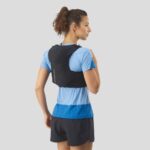 Women's Running Vest With Flasks Included Adv Skin 5 Black-Ebony - Image 3