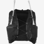 Women's Running Vest With Flasks Included Adv Skin 5 Black-Ebony - Image 4