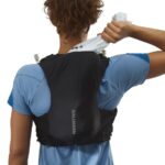 Women's Running Vest With Flasks Included Adv Skin 5 Black-Ebony - Image 6