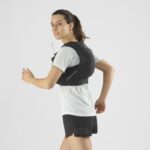 Women's Running Vest With Flasks Included Sense Pro 10 Black-Ebony - Image 2