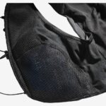 Women's Running Vest With Flasks Included Sense Pro 10 Black-Ebony - Image 4