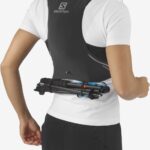 Women's Running Vest With Flasks Included Sense Pro 5 Black-Ebony - Image 8