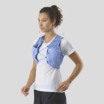 Women's Running Vest With Flasks Included Sense Pro 5 Nautical Blue - Image 2