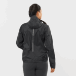 Women's Shell Jacket Bonatti Waterproof Black - Image 2