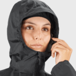 Women's Shell Jacket Bonatti Waterproof Black - Image 3