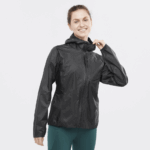 Women's Shell Jacket Bonatti Waterproof Deep Black-Capsule