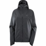 Women's Shell Jacket Essential Waterproof 2.5L Black - Image 8
