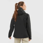 Women's Shell Jacket Outline Gore-Tex 2.5L Black - Image 2