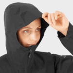 Women's Shell Jacket Outline Gore-Tex 2.5L Black - Image 5