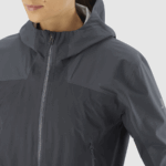 Women's Shell Jacket Outline Gore-Tex Hybrid Ebony - Image 3