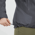 Women's Shell Jacket Outline Gore-Tex Hybrid Ebony - Image 6