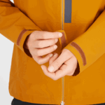 Women's Shell Jacket Outrack Waterproof 2.5L Honey Ginger-Ebony - Image 5