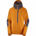 Women's Shell Jacket Outrack Waterproof 2.5L Honey Ginger-Ebony - Image 7