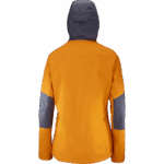 Women's Shell Jacket Outrack Waterproof 2.5L Honey Ginger-Ebony - Image 8
