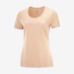 Women's Short Sleeve T-Shirt Agile Sirocco-Heather-Shell
