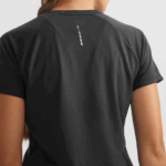 Women's Short Sleeve T-Shirt Cross Rebel Black - Image 3