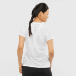 Women's Short Sleeve T-Shirt Cross Rebel White - Image 2