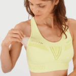 Women's Sports Bra Essential Move On Seamless Sunny Lime-Heather - Image 3