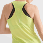 Women's Tank Cross Run Sunny Lime-Heather - Image 3