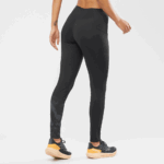 Women's Tights Cross Run 28'' Black-Ao - Image 2