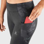 Women's Tights Cross Run 28'' Black-Ao - Image 4
