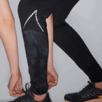 Women's Tights Cross Run 28'' Black-Ao - Image 5
