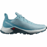 Women's Trail Running Shoes Alphacross 3 Crystal Blue-White-Blue