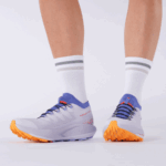 Women's Trail Running Shoes Pulsar Trail Pro Purple-Blue-Blazing Orange - Image 7